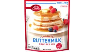 1/3 cup mix Buttermilk Complete Pancake Mix