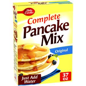 1/3 cup mix Original Complete Pancake Mix