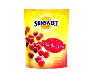 1/3 Cup Sunsweet Cranberries