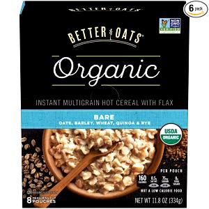 1/3 cup uncooked (37 g) Organic Multigrain Hot Cereal