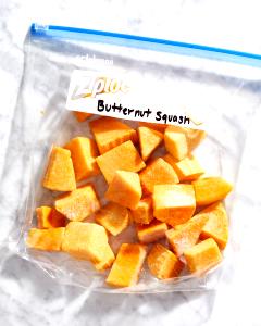 1/3 Cup Winter Squash, Frozen