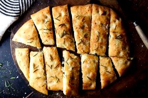1/3 focaccia (113 g) Mediterranean Stuffed Focaccia