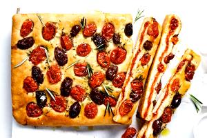 1/3 Focaccia Veggie 