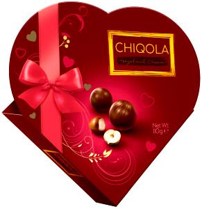 1/3 heart (28 g) Milk Chocolate Bordeaux Heart