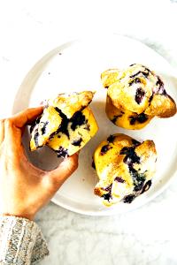 1/3 muffin (57 g) Blueberry Muffin