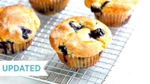 1/3 muffin Blueberry Muffin