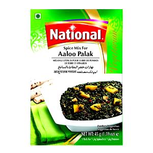 1/3 pack (100 g) Aloo Palak