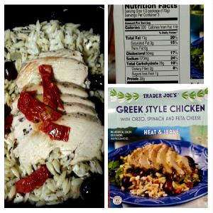 1/3 package (170 g) Greek Style Chicken