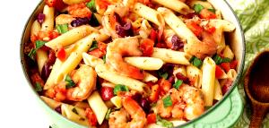 1/3 package (227 g) Shrimp Penne