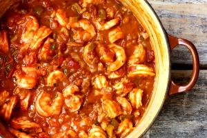 1/3 package (233 g) Shrimp Etouffee
