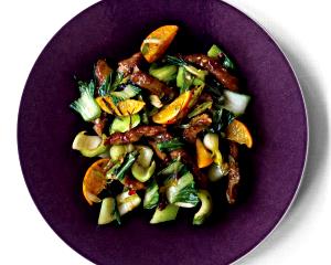 1/3 package (277 g) Spicy Citrus Pork Tenderloin Stir Fry