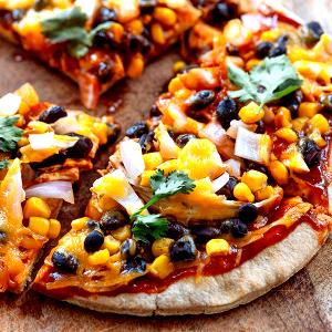 1/3 pizza (112 g) BBQ Recipe Chicken Flatbread Pizza