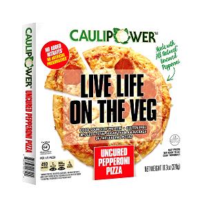 1/3 pizza (118 g) Uncured Pepperoni Pizza