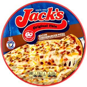 1/3 pizza (123 g) Bacon Cheeseburger Pizza