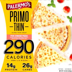 1/3 pizza (123 g) Soy Cheeze Pizza