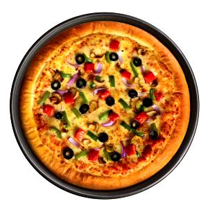 1/3 pizza (123 g) Veggie Lovers Pizza