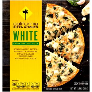 1/3 pizza (127 g) White Pizza