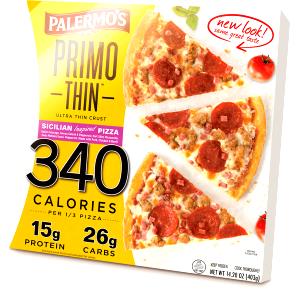 1/3 pizza (134 g) Primo Thin Sicilian Pizza