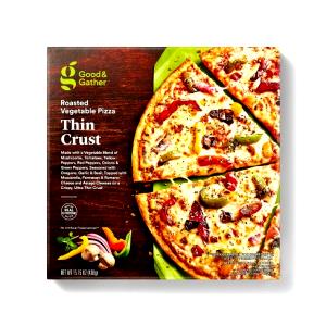 1/3 pizza (135 g) Roasted Vegetable Thin & Crispy Pizza