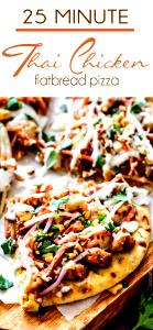 1/3 pizza (150 g) My Thai Chicken Flatbread Pizza