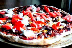 1/3 pizza (153 g) Gyro Pizza