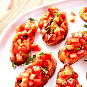 1/3 pizza (154 g) Simply Inspired Classic Bruschetta