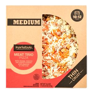 1/3 pizza (159 g) Meat Trio Pizza