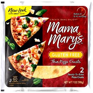 1/3 pizza crust (50 g) Gluten Free Pizza Crusts