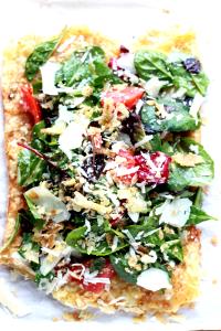 1/3 pizza Tricolore Salad Pizza