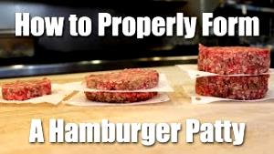 1/3 pound (150 g) Ground Sirloin Beef Patties