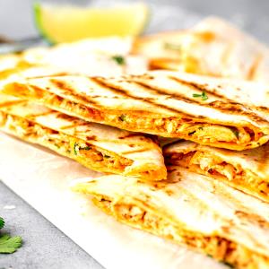 1/3 quesadilla (196 g) Buffalo Chicken Quesadillas