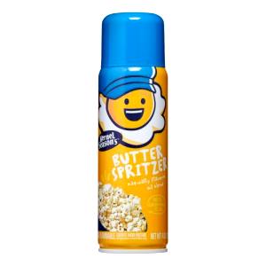 1/3 second spray (0.25 g) Popcorn Spritzer Butter