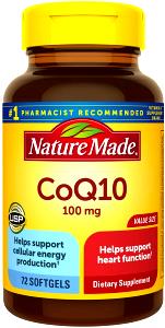 1-3 softgels Heart Health CoQ10