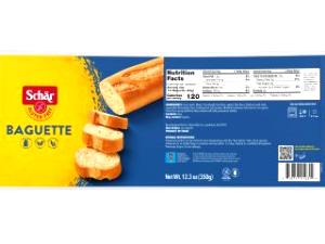 1/4 baguette (44 g) Gluten Free Baguette
