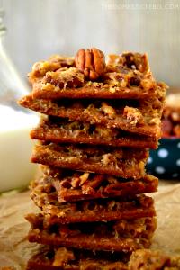 1/4 bar (42.5 g) Caramel Pecan Bark