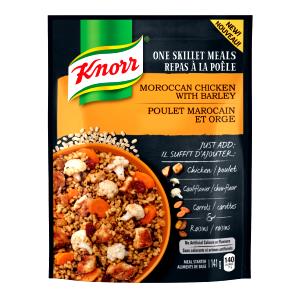 1/4 c dry (35 g) Moroccan Style Chicken with Barley