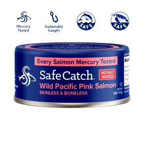 1/4 can (53 g) Wild Pacific Pink Salmon