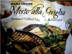 1/4 container (113.5 g) Misto alla Griglia - Marinated Grilled Eggplant, Zucchini & Red Peppers