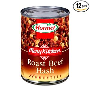 1/4 container (85 g) Roast Beef Hash