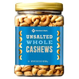 1/4 cup (1 oz) Roasted Jumbo Cashews Unsalted