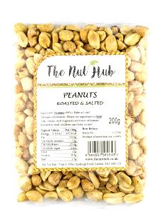 1/4 cup (1 oz) Roasted Salted Blanched Peanuts
