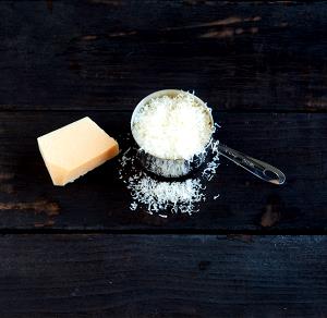 1/4 cup (1 oz) Shredded Asiago Cheese