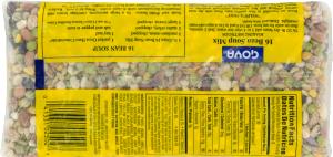 1/4 cup 16 Bean Soup Mix