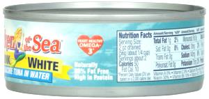 1/4 cup (2 oz) Chunk White Albacore Tuna in Water