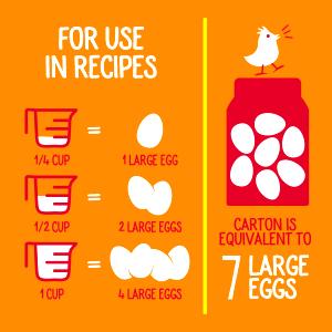 1/4 cup (2 oz) Real Egg Product
