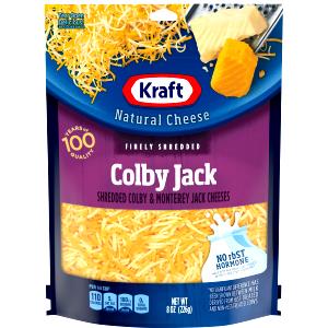 1/4 cup (26 g) Cheddar Jack Cheese
