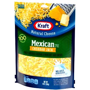 1/4 cup (28 g) 2% Mexican Cheddar Jack
