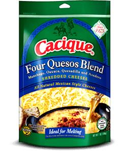 1/4 cup (28 g) Casserole Blend Shredded Cheese