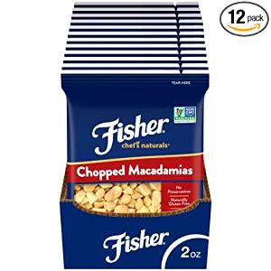 1/4 cup (28 g) Chopped Macadamia Nuts