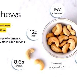 1/4 cup (28 g) Coconut Cashews